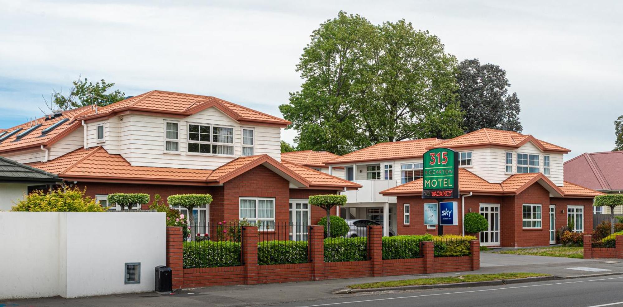 315 Motel Riccarton Christchurch Eksteriør bilde