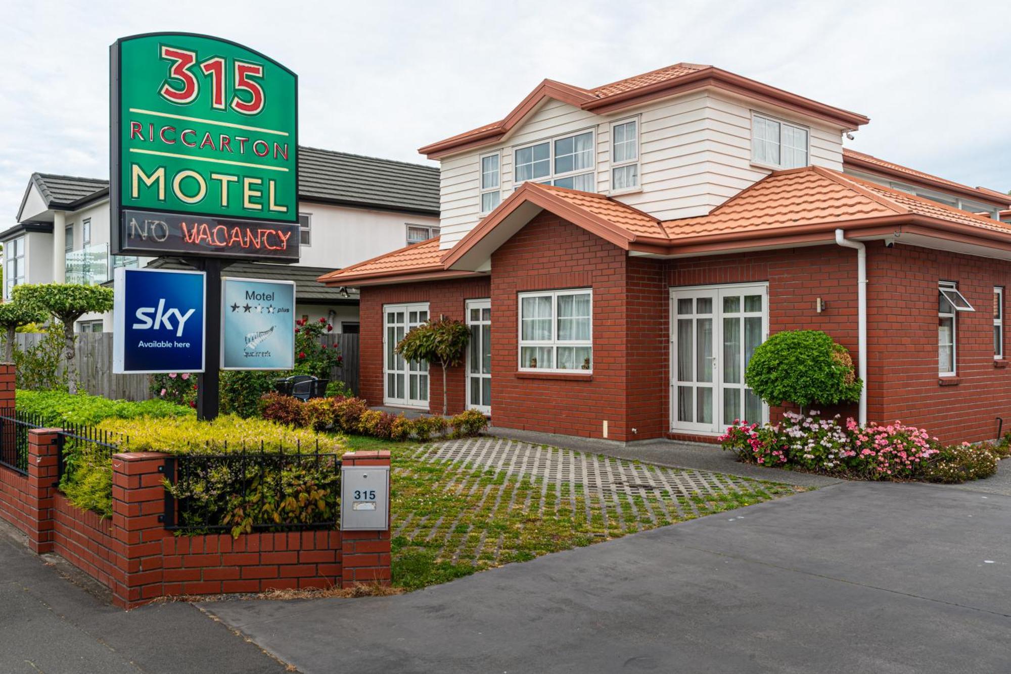 315 Motel Riccarton Christchurch Eksteriør bilde